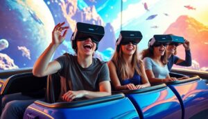 virtual reality roller coaster